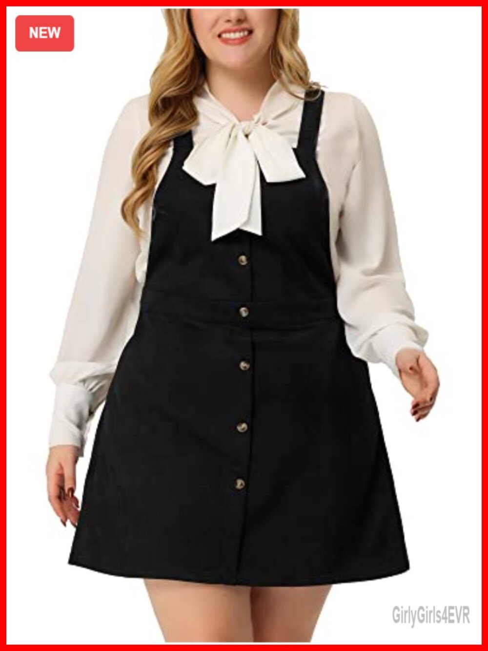 Agnes Orinda Suede High Waist A-Line Suspender Dress